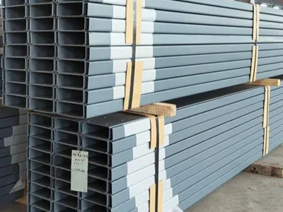 What are powder-coated anti-corrosion purlins?